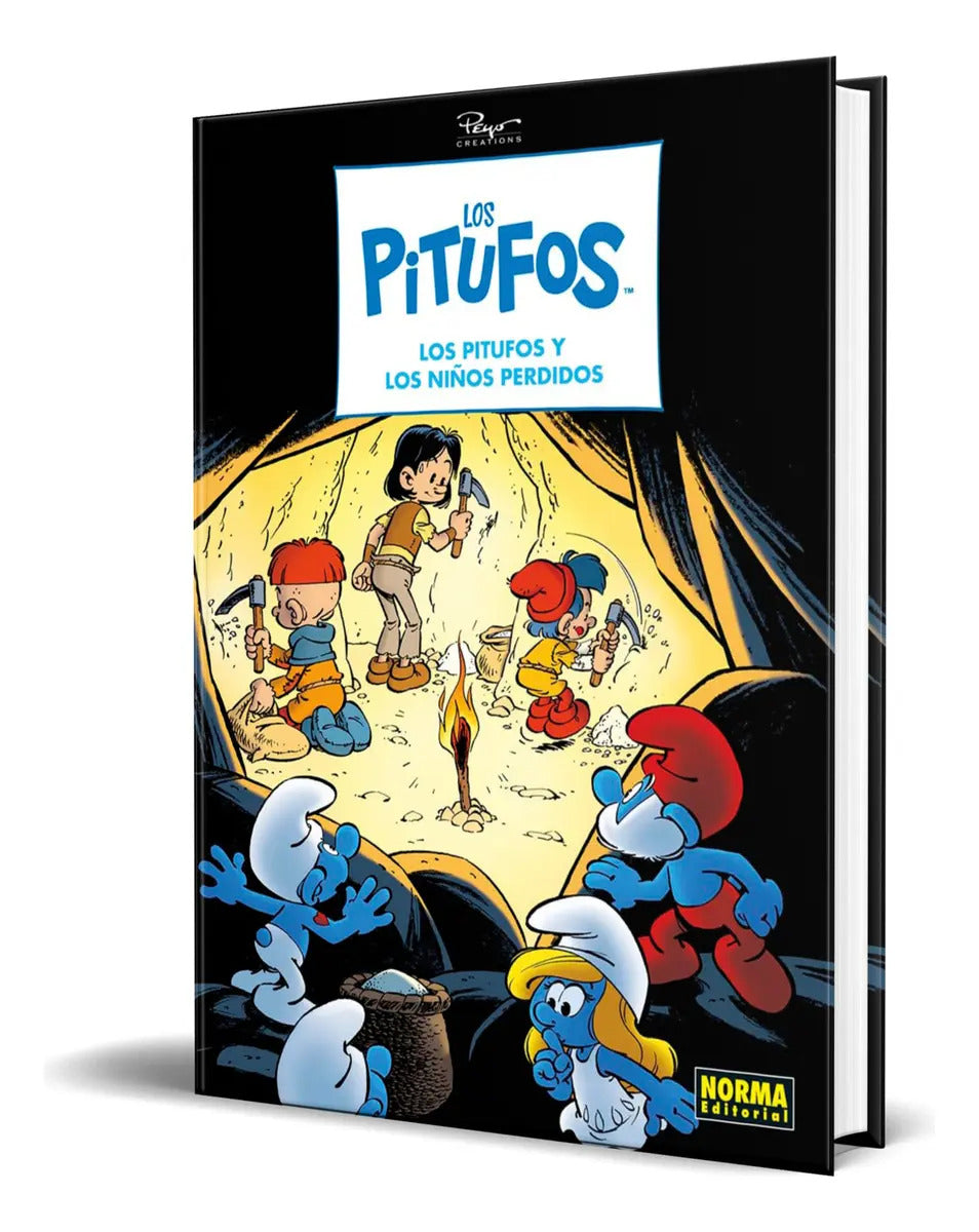 Portada de Libro Los Pitufos Y Los Niños Perdidos [ Peyo ] Original, De Peyo. Editorial Norma Editorial, S.a., Tapa Dura En…