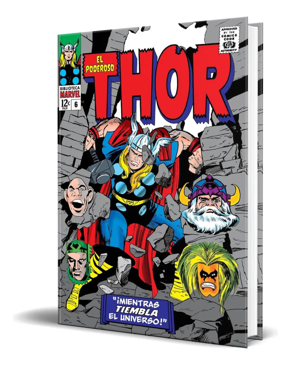 Portada de Libro El Poderoso Thor Vol.6 [ 1965-1966 ] Original