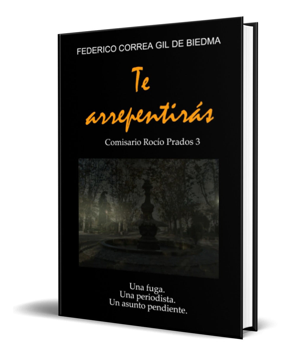 Portada de Libro Te Arrepentirás [ Federico Correa ] Original