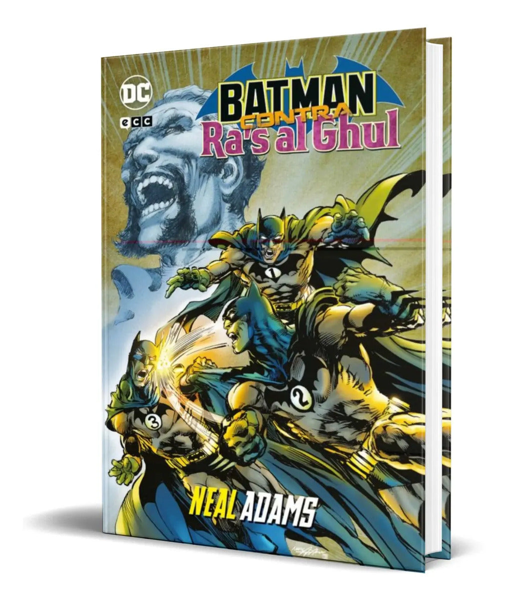 Portada de Libro Batman Contra Ras Al Ghul [ Neal Adams ] Original