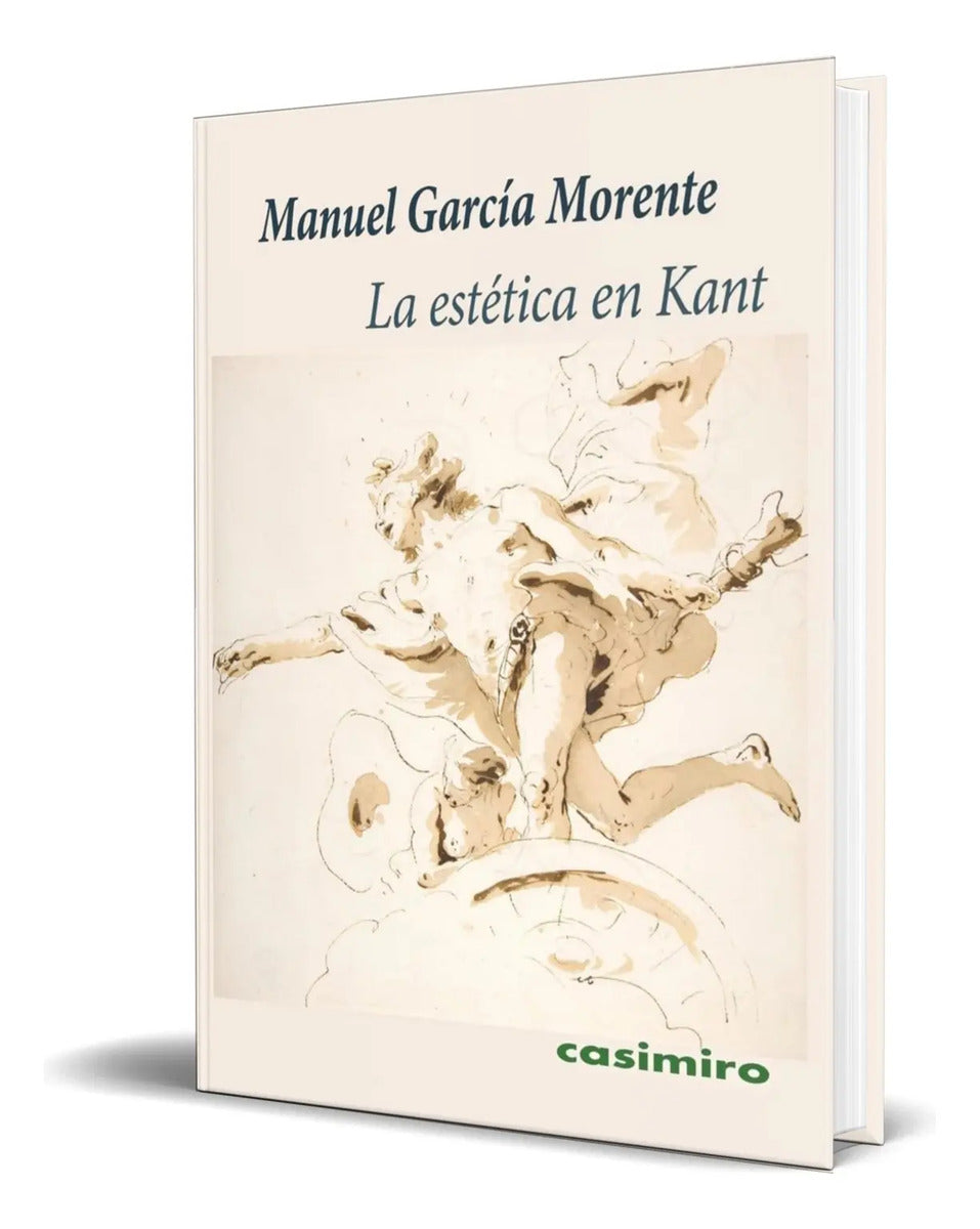 Portada de Libro La Estética En Kant [ Manuel García Morente ] Original