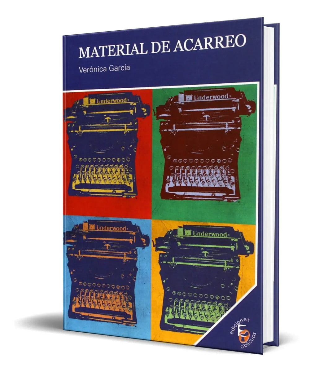 Portada de Libro Material De Acarreo [ Veronica Garcia ] Original