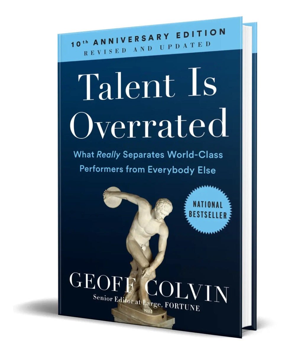 Portada de Libro Talent Is Overrated [ Geoff Colvin ] Original