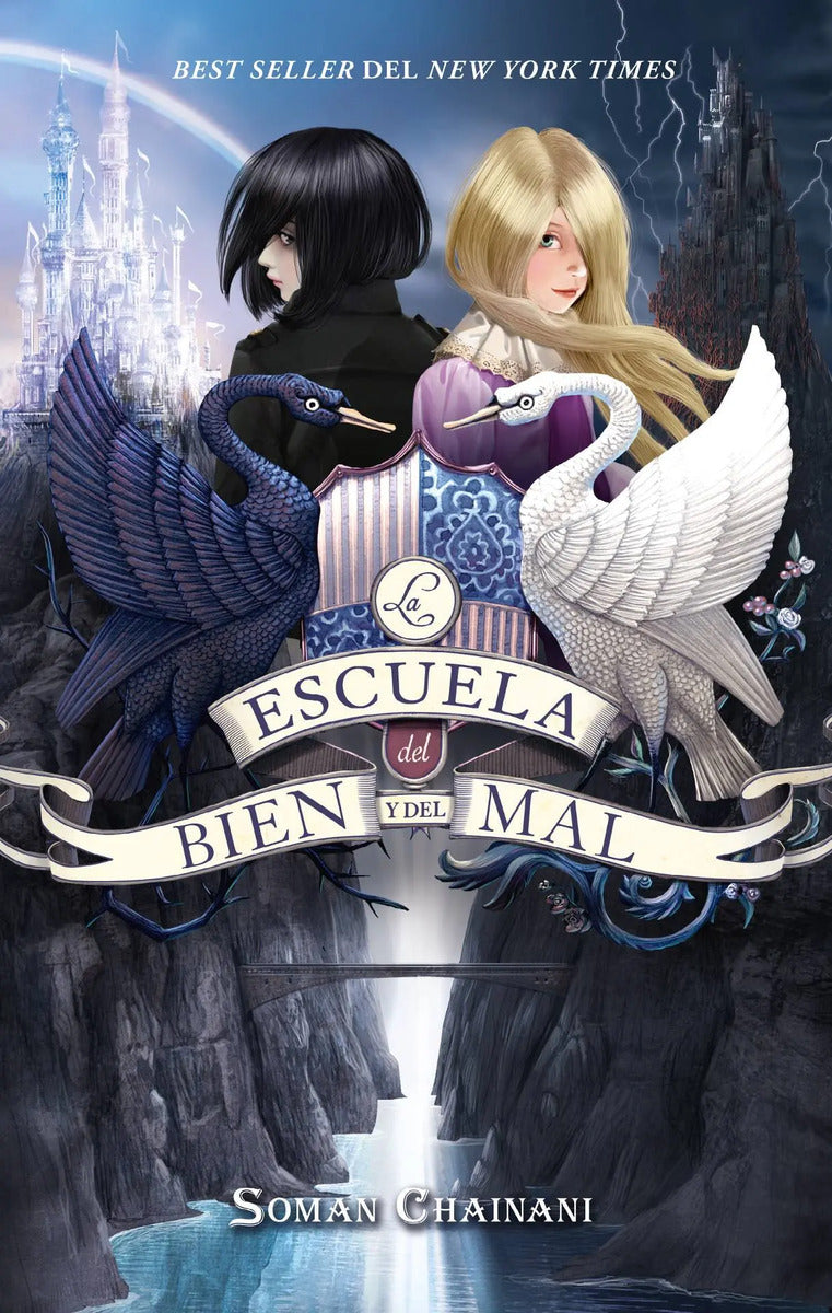 Portada de Escuela Del Bien Y Del Mal, De Soman Chainani. Serie La Escuela Del Bien Y El Mal, Vol. 1.0. Editorial Puck, Tapa…