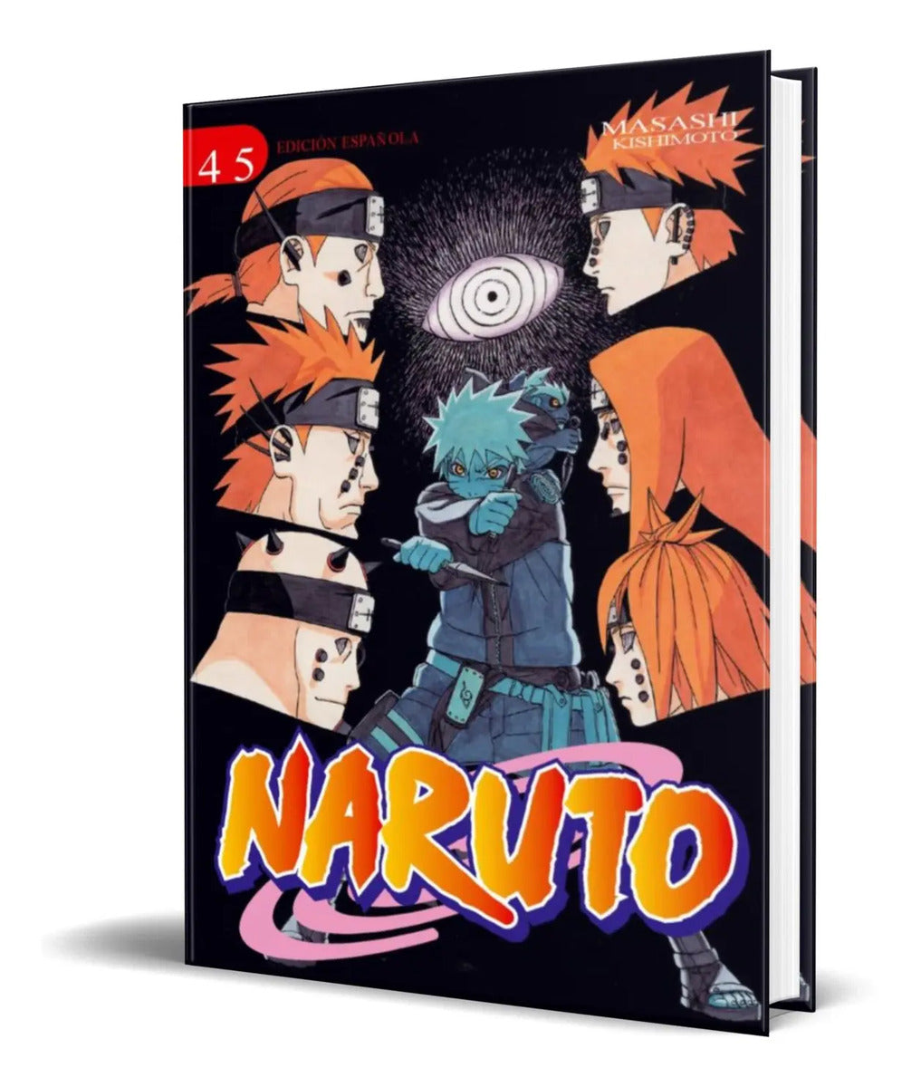 Portada de Libro Naruto Vol.45 [ Masashi Kishimoto ] Original
