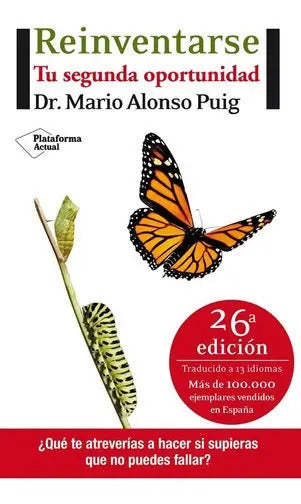 Portada de Libro Reinventarse: Tu Segunda Oportunidad, Portada Puede Va