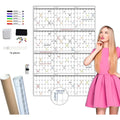 Portada de Calendario De Pared Grande De Borrado En Sec [ Anual Jumbo ]