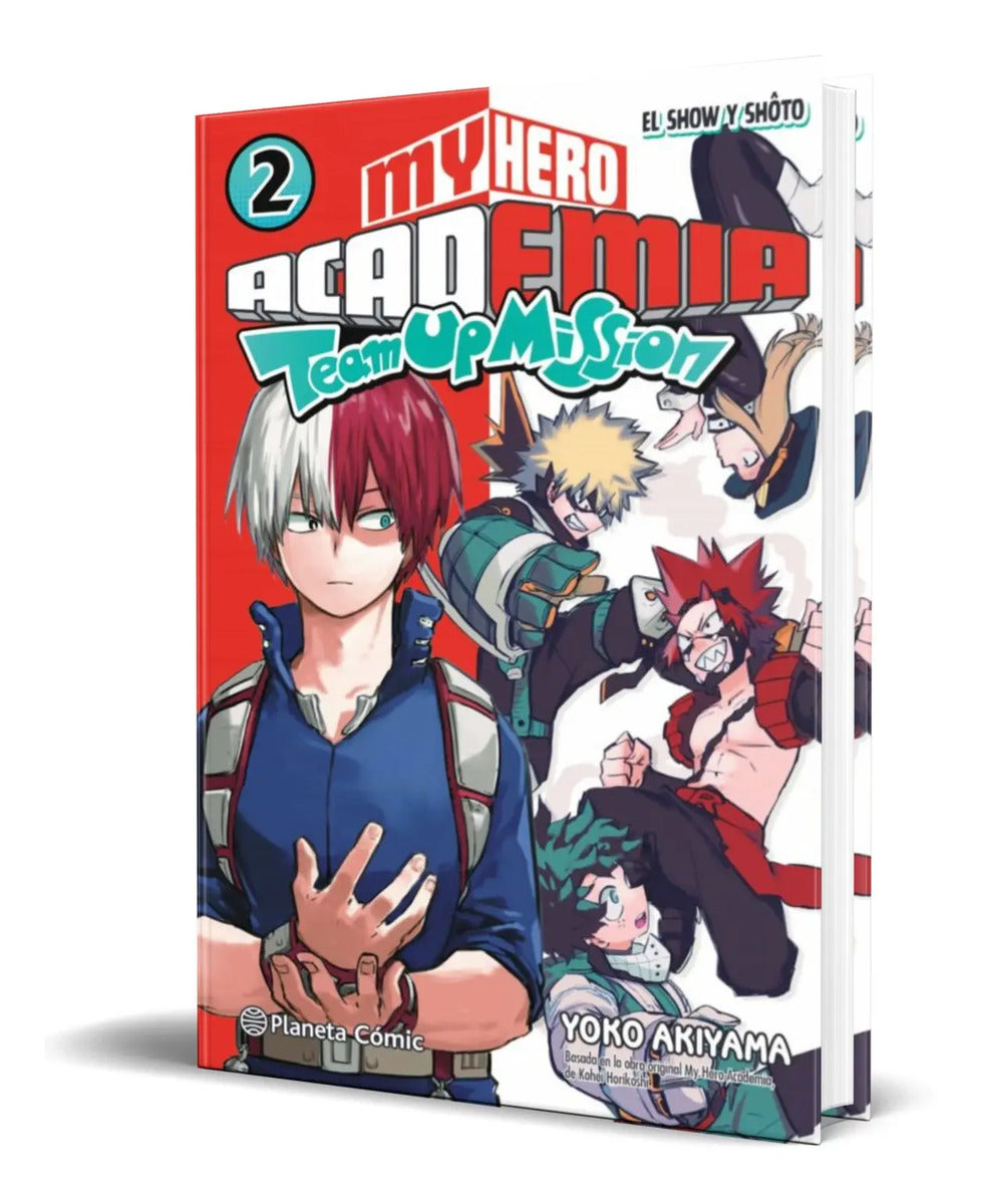 Portada de Libro My Hero Academia Team Up Mission Vol.2 [ Original ]