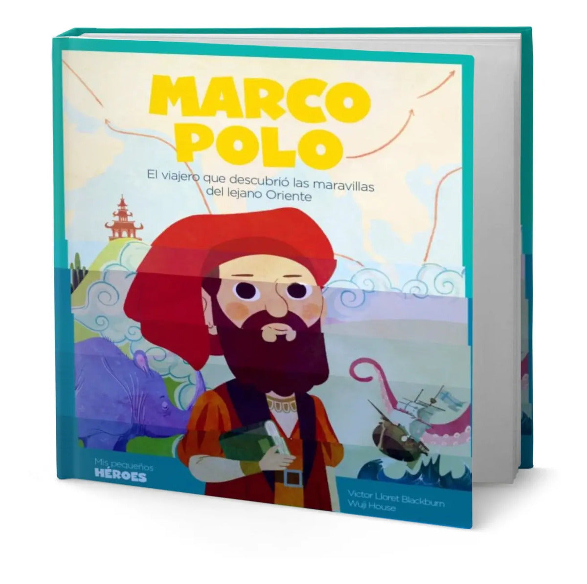 Portada de Libro Marco Polo [ Mis Pequeños Heroes ] Original