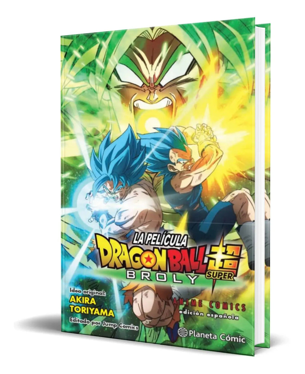 Portada de Libro Dragon Ball Super Broly [ Akira Toriyama ] Original