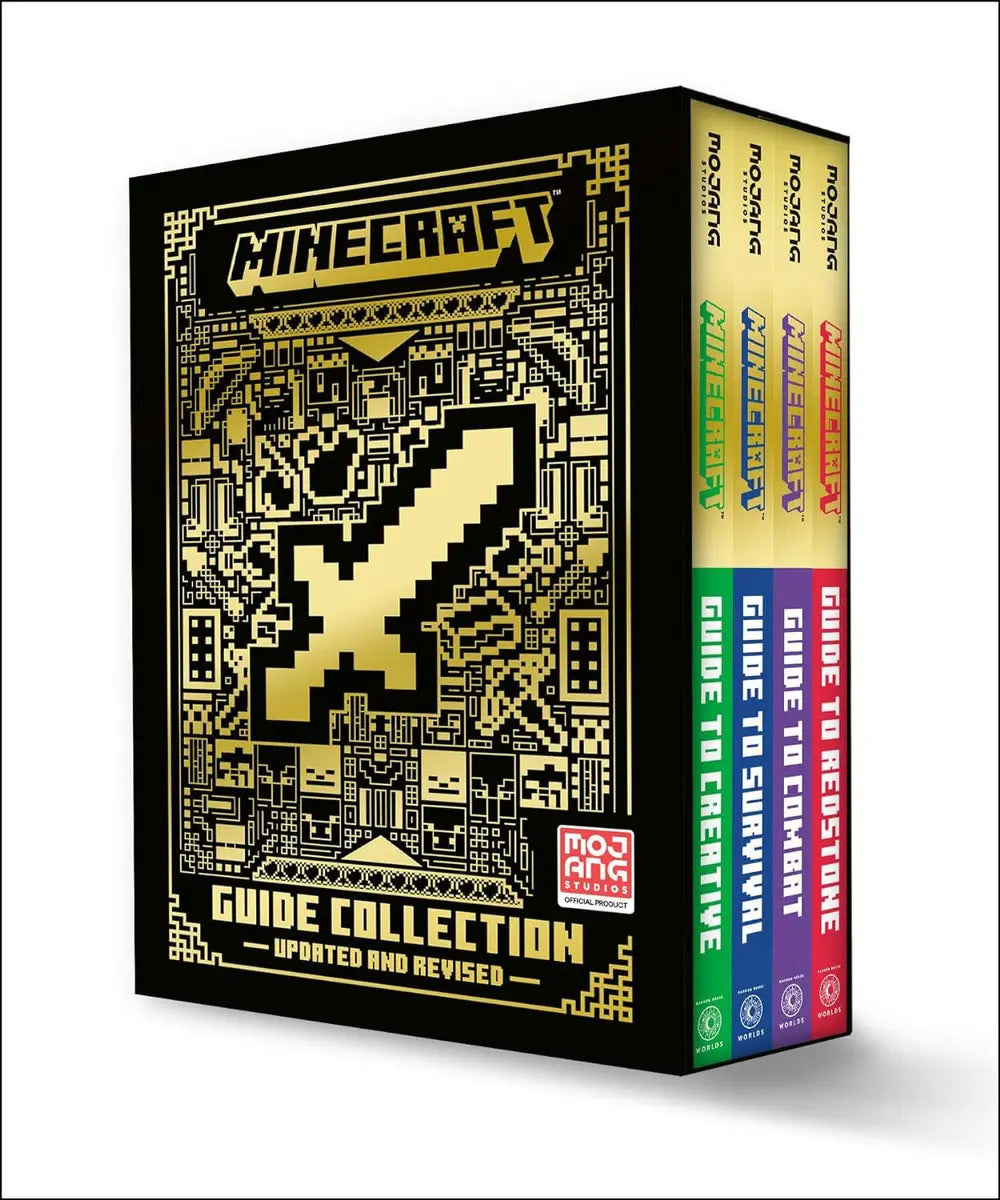 Portada de Libro Minecraft [ Guide Collection 4-book ] Original: Updated And Revised, De Mojang Ab., Vol. 1. Editorial Rando…