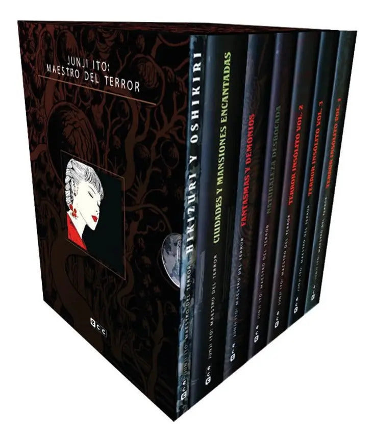 Portada de Libro Estuche Junji Ito Maestro Del Terror [ 7 Libros ]