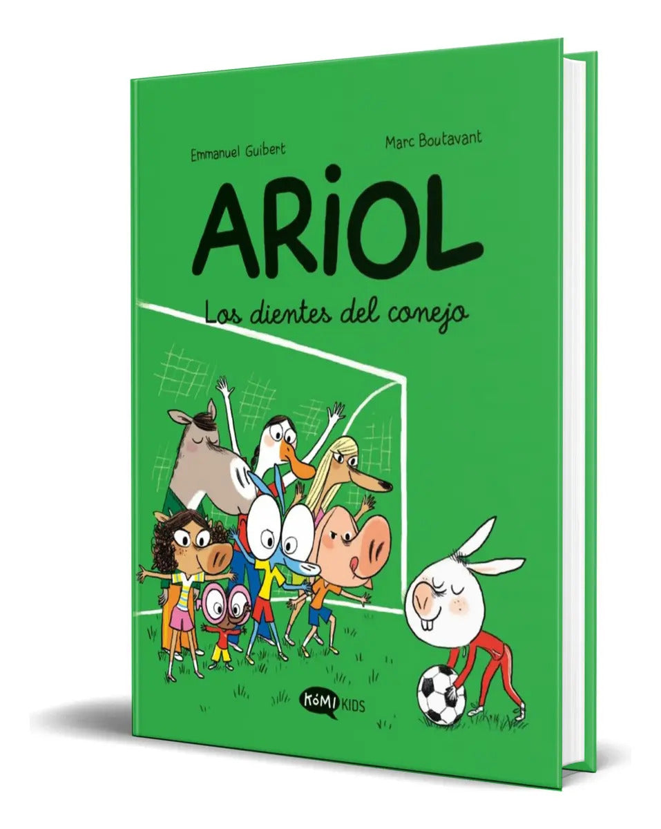 Portada de Ariol: Los Dientes Del Conejo, De Emmanuel Guibert., Vol. 1. Editorial Kómikids, Tapa Blanda En Español, 2025