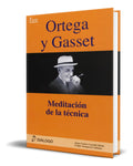 Portada de Libro Ortega Y Gasset [ Meditacion De La Tecnica ] Original