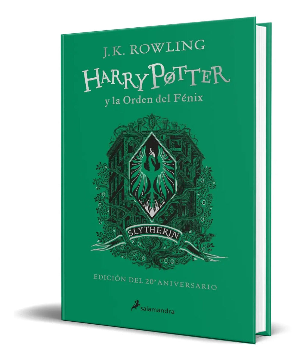 Portada de Harry Potter Y La Orden Del Fénix [ Slytherin ] Pasta Dura
