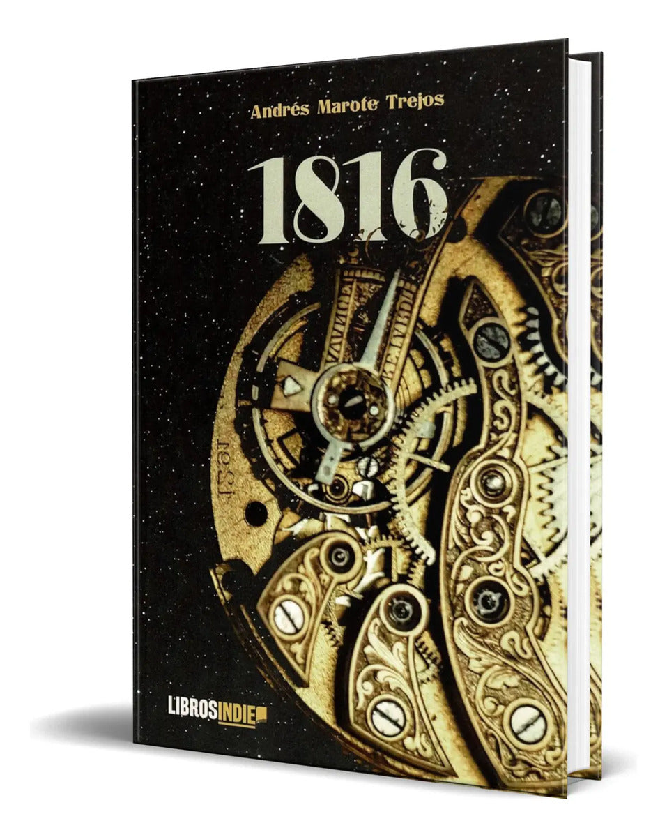 Portada de Libro 1816 Una Novela Gótica Andrés Marote Trejos Original