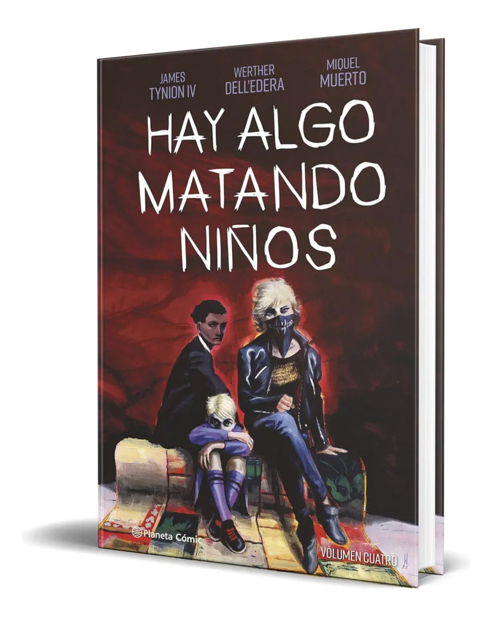 Portada de Libro Hay Algo Matando Niños Vol.4 James Tynion Iv Original