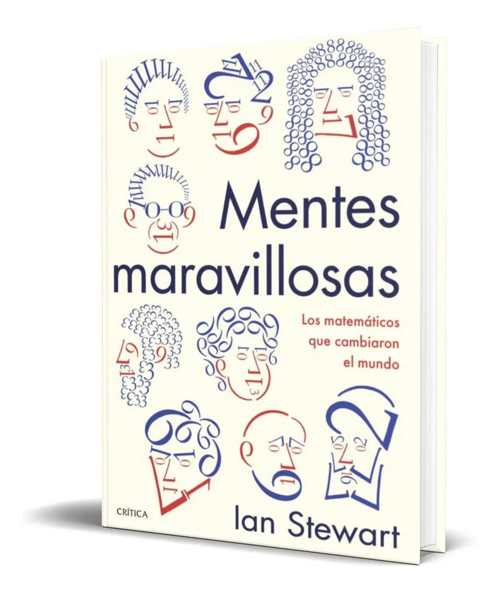 Portada de Libro Mentes Maravillosas [ Ian Stewart ] Original