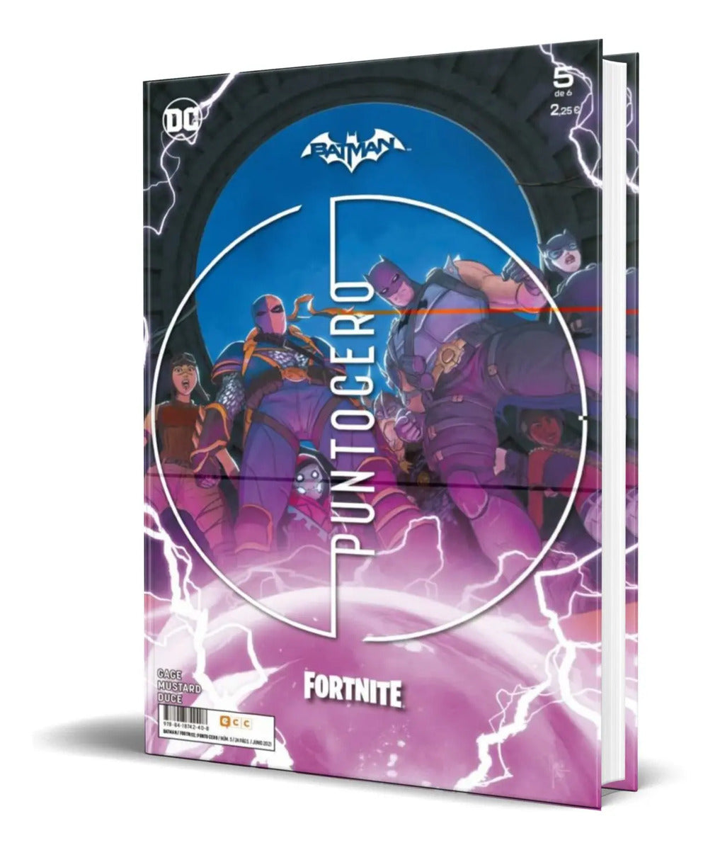 Portada de Libro Batman | Fortnite [ Punto Cero 5 De 6 ] Español