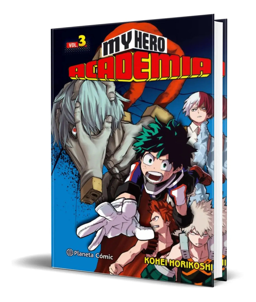 Portada de Libro My Hero Academia Vol. 3 [ Kohei Horikoshi ] Original