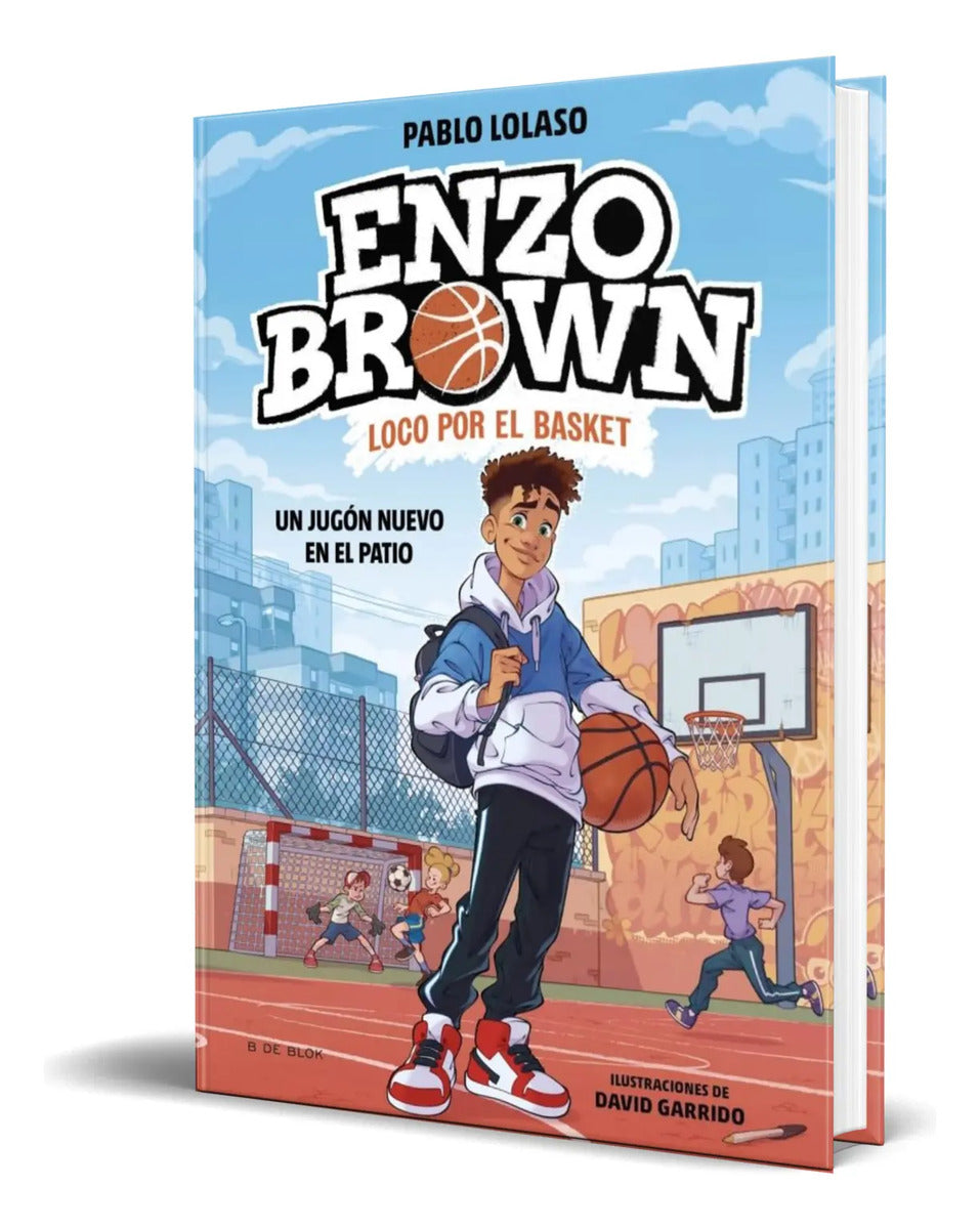 Portada de Libro Enzo Brown [ Loco Por El Basket ] Original