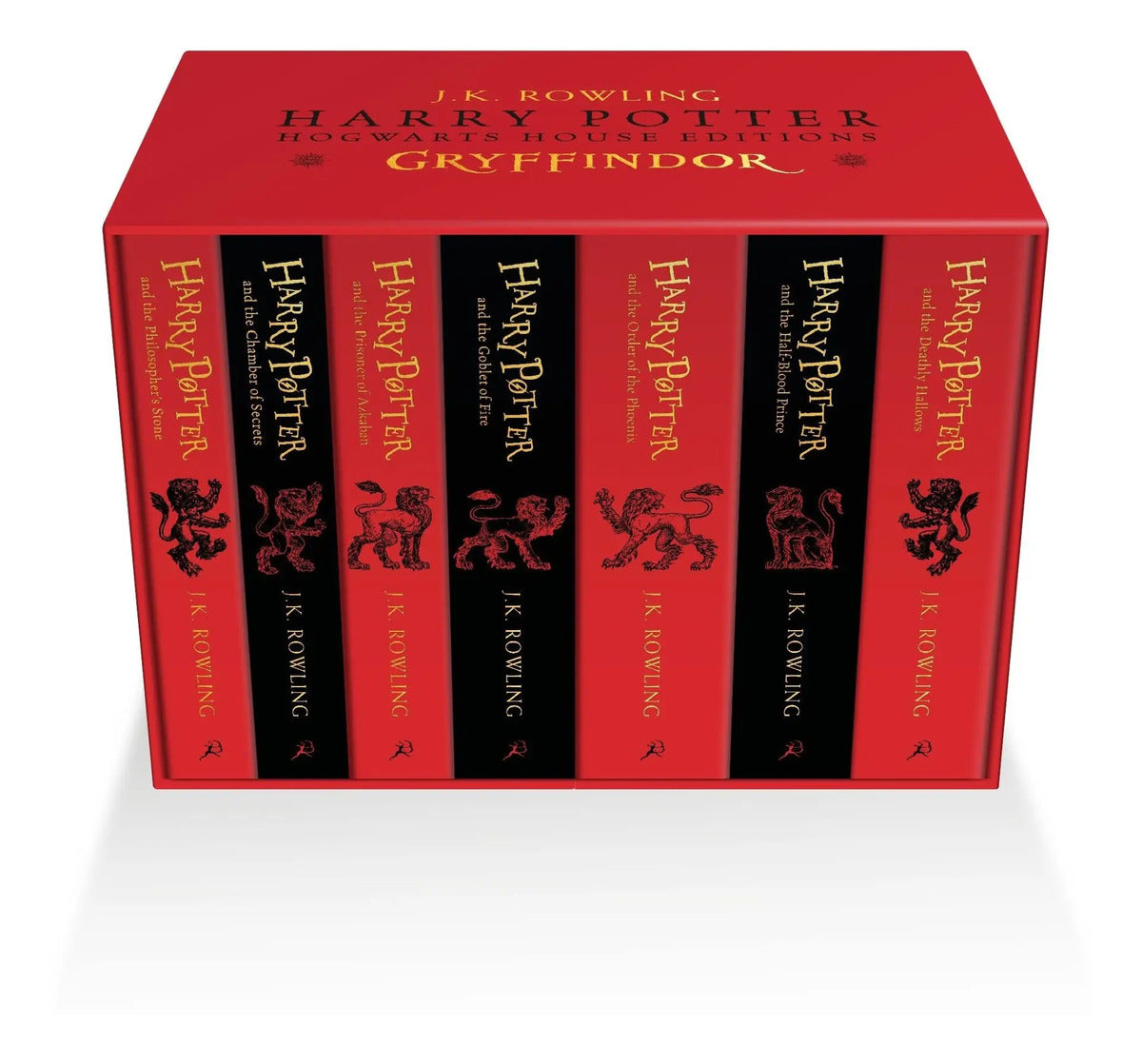 Portada de Box Set Harry Potter Gryffindor House [ 7 Libros ] Inglés