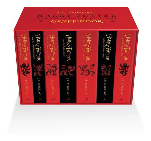 Portada de Box Set Harry Potter Gryffindor House [ 7 Libros ] Inglés