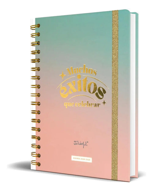 Portada de Agenda Muchos Éxitos Que Celebrar [ Mr. Wonderful ] Original