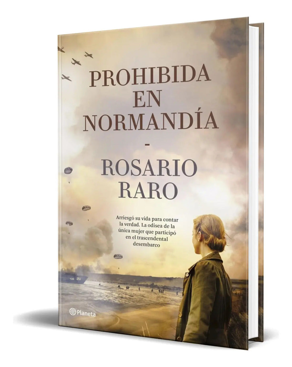 Portada de Libro Prohibida En Normandía [ Rosario Raro ] Original