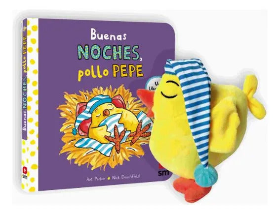 Portada de Libro Pack El Pollo Pepe Se Va A Dormir [ Original ], De Nick Denchfield. Editorial Ediciones Sm, Tapa Dura En Es…