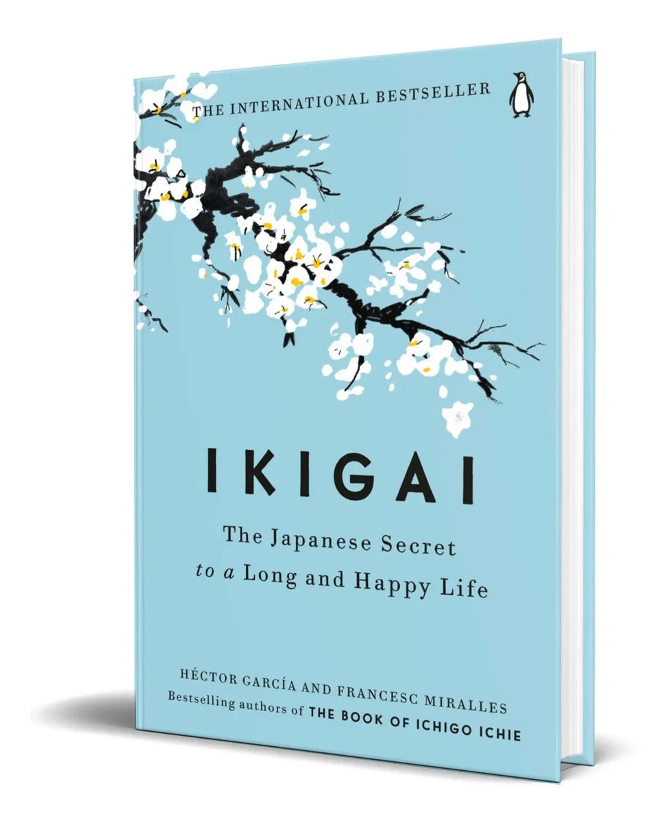 Portada de Libro Ikigai [ The Japanese Secret To A Long ] Original
