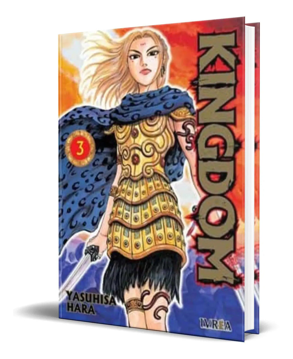 Portada de Libro Kingdom Vol.3 [ Yasuhisa Hara ] Original