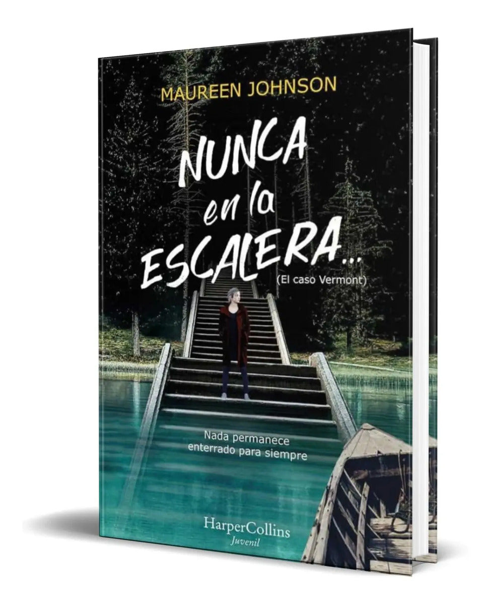 Portada de Libro Nunca En La Escalera [ Maureen Johnson ] Original