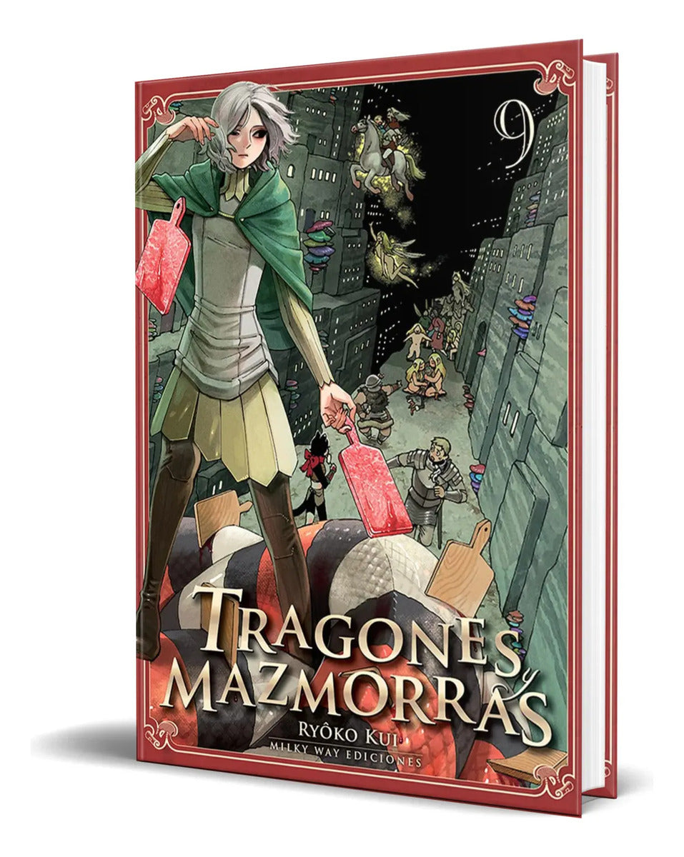 Portada de Libro Tragones Y Mazmorras Vol.9 [ Ryoko Kui ] Original