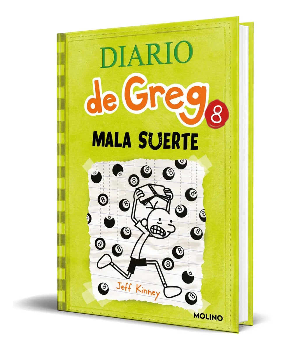 Portada de Libro Diario De Greg Vol.8 [ Pasta Dura ] Original