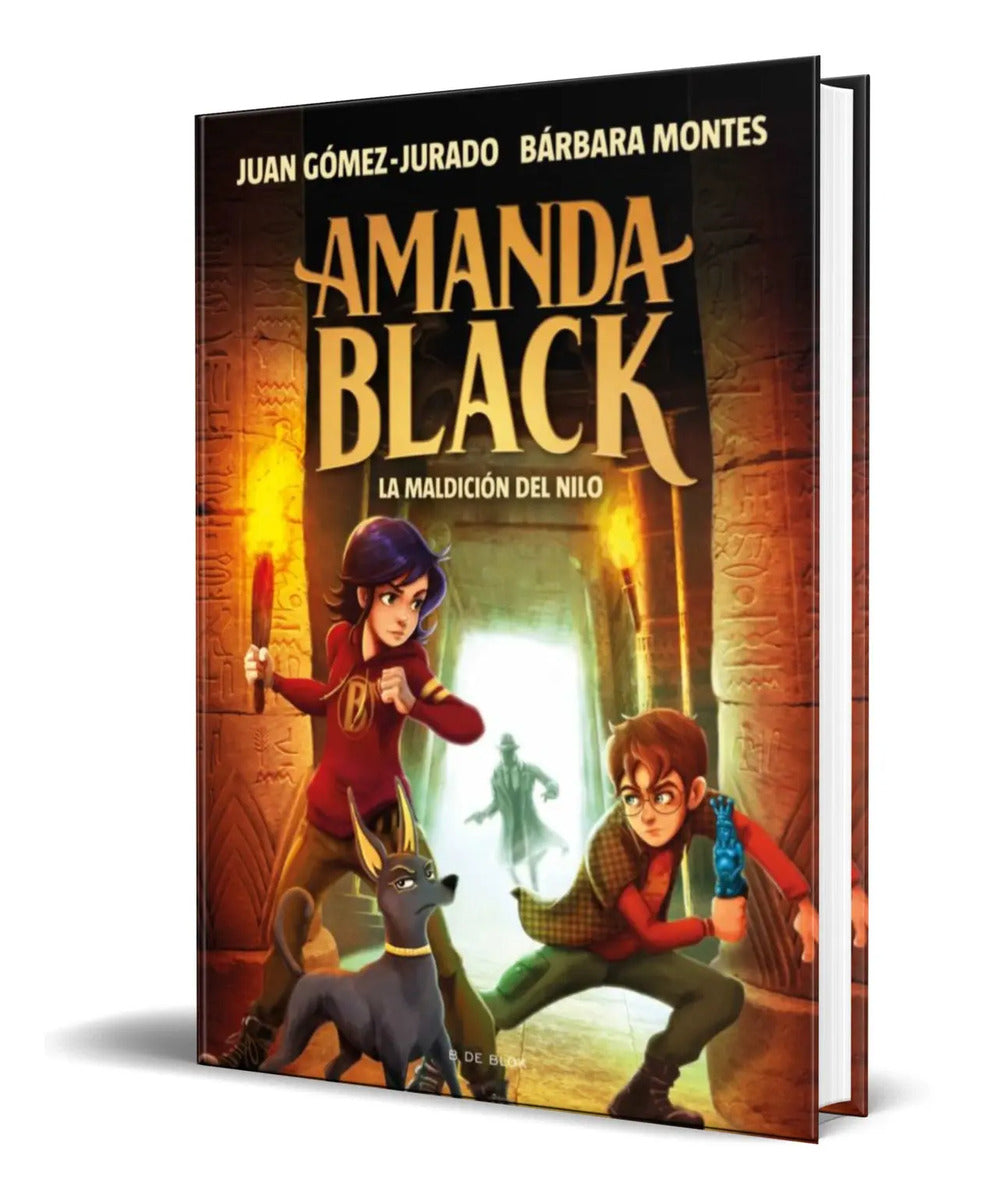 Portada de La Maldicion Del Nilo [ Amanda Black Vol.6 ] Pasta Dura