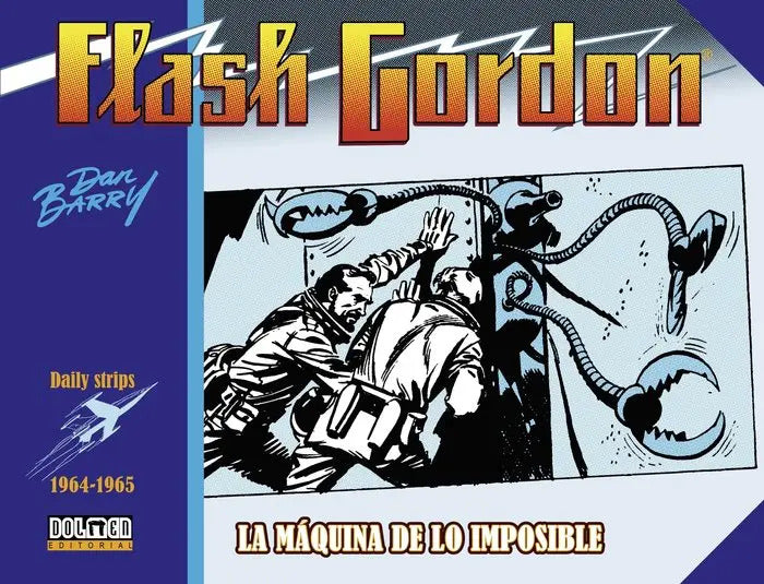Portada de Flash Gordon 1964-1965, De Barry, Dan. Editorial Sin Fronteras, Tapa Dura En Español