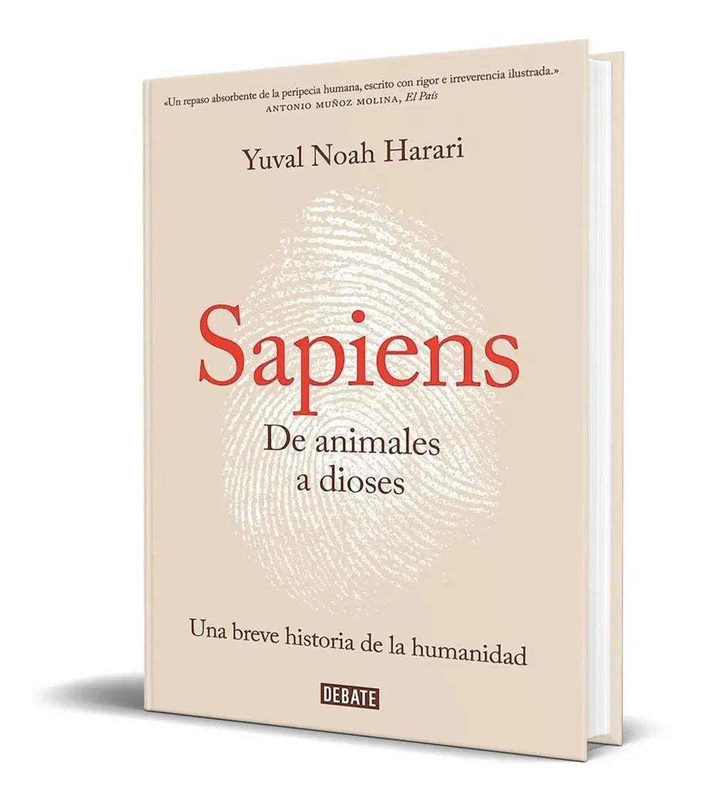 Portada de Libro Sapiens De Animales A Dioses - Yuval Noah [ Original ]