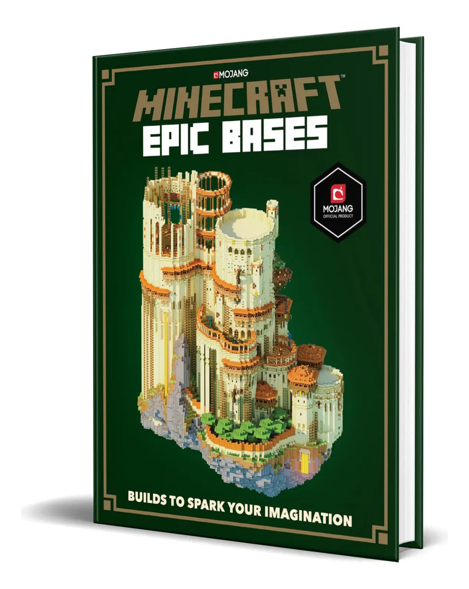 Portada de Libro Minecraft [ Construcciones Épicas ] Original En Inglés