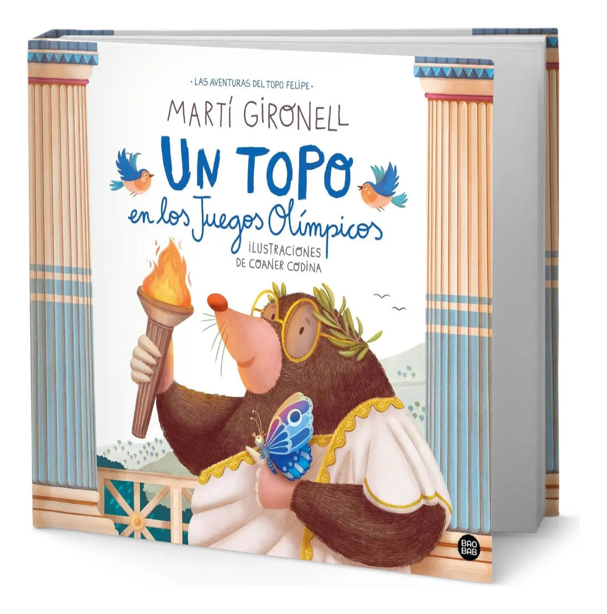 Portada de Libro Un Topo En Los Juegos Olímpicos [ Original ]