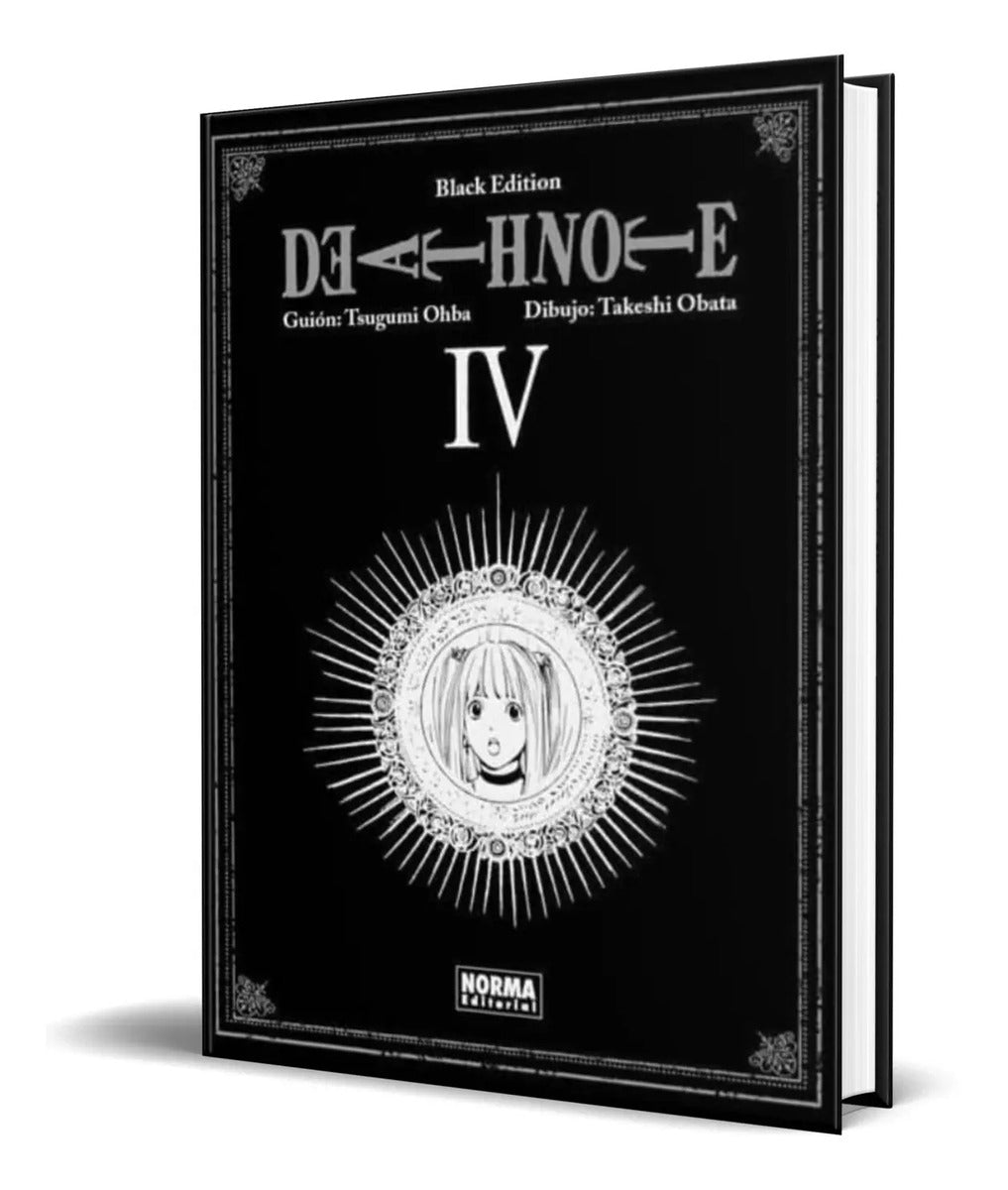 Portada de Libro Death Note Black Edition Vol.4 [ Original ]