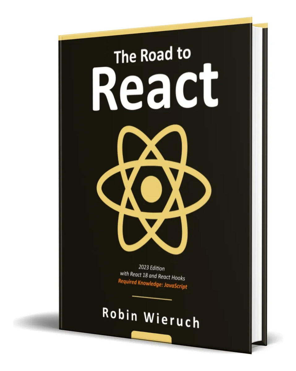 Portada de Libro The Road To React [ Robin Wieruch ] Original