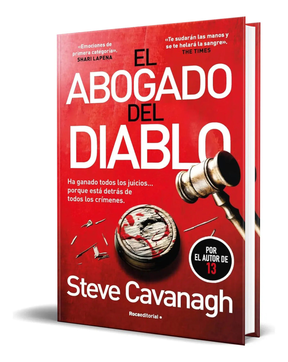 Portada de Libro El Abogado Del Diablo [ Steve Cavanagh ] Original