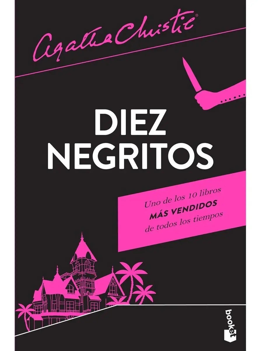 Portada de Diez Negritos - Agatha Christie - - Original - Sellado