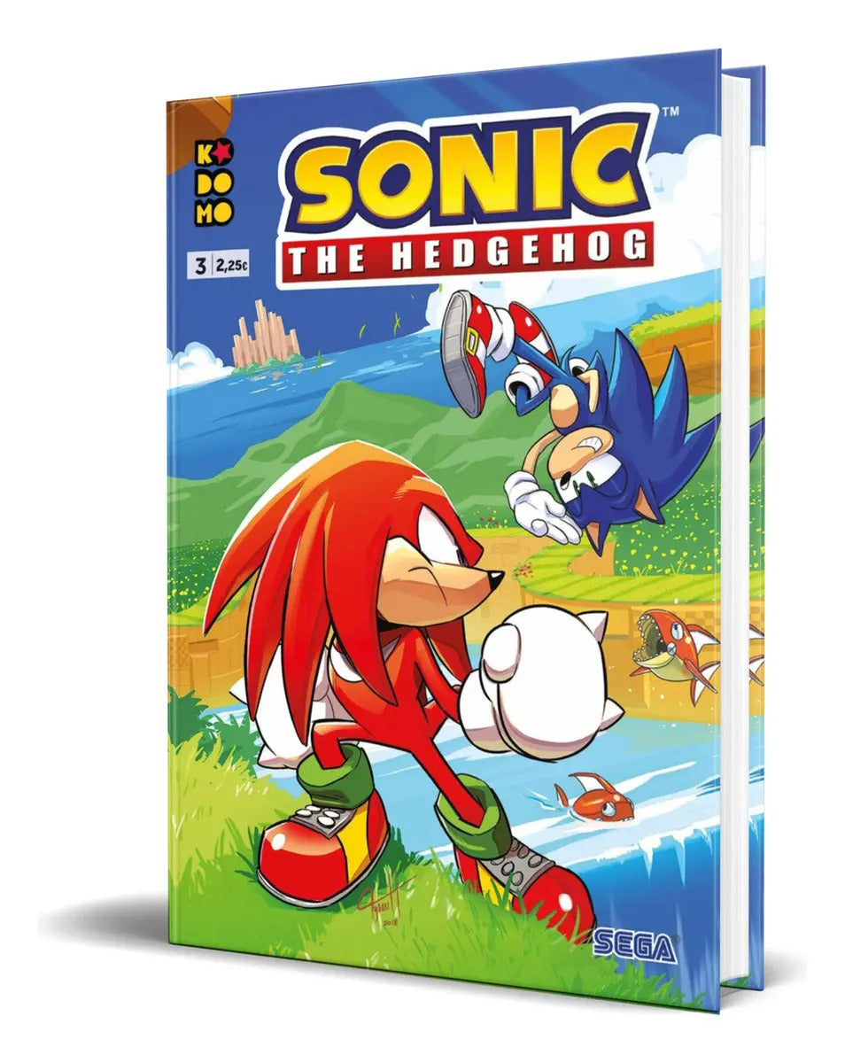 Portada de Libro Sonic The Hedgehog Vol.3 [ Ian Flynn ] Original, De Ian Flynn., Vol. 3. Editorial Ecc Ediciones, Tapa Bland…