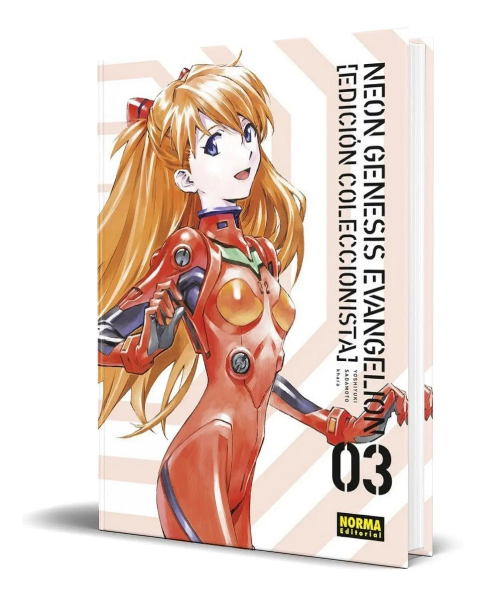 Portada de Libro Neon Genesis Evangelion 3 [ Sadamoto ] Original