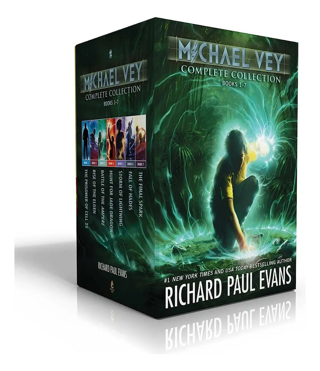 Portada de Pack Michael Vey [ Complete Collection 1-7 ] Original