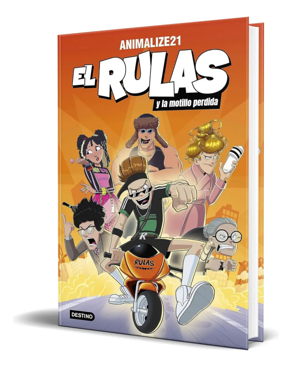 Portada de Libro El Rulas Y La Motillo Perdida [ Animalize21 ] Original
