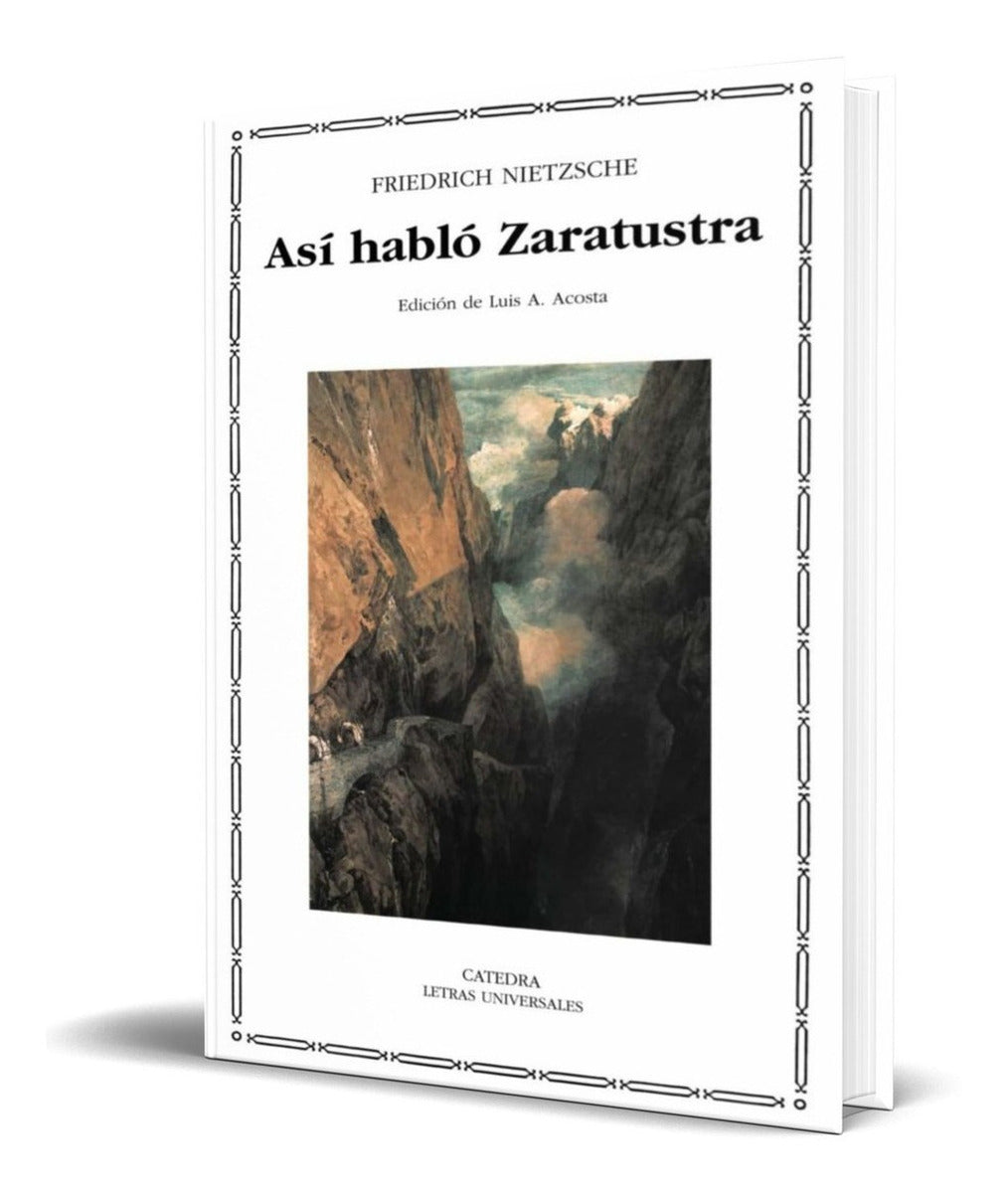 Portada de Libro Asi Hablo Zaratustra [ Friedrich Nietzsche ] Original