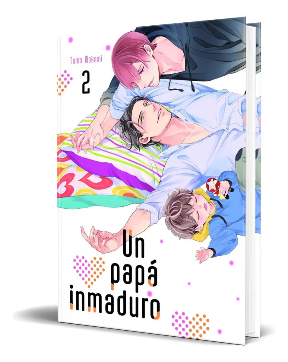 Portada de Libro Un Papa Inmaduro Vol.2 [ Tomo Nakami ] Original, De Tomo Nakami. Editorial Arechi, Tapa Blanda En Español,…